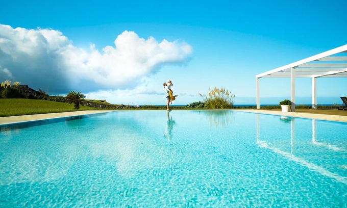 Caloura Apartment | Relaxing ANC Resort with Oceanfront Views & Pool Access