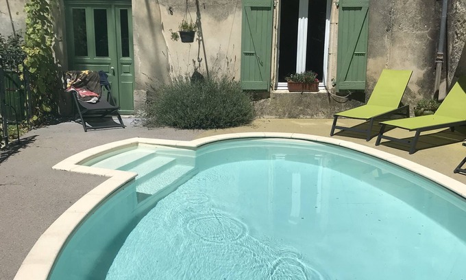 Puygiron Other | Relax at Ancien Corps de Ferme with Pool and Spa Access
