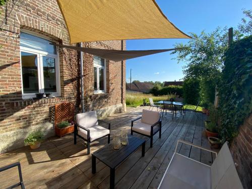 Ligny-sur-Canche House | Welcoming Retreat at Gite de l'ancienne Ecole et Mairie