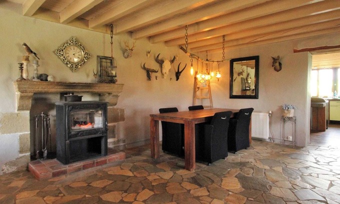 Buxieres-les-Mines House | Ancient Holiday Home with Private Pool & Top Guest Rating
