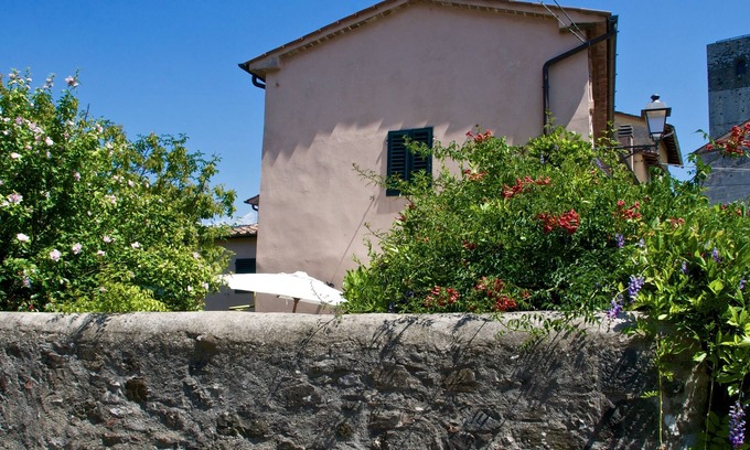 Serravalle Pistoiese House | Enchanting Ancient Rest House with Garden in Medieval Borgo