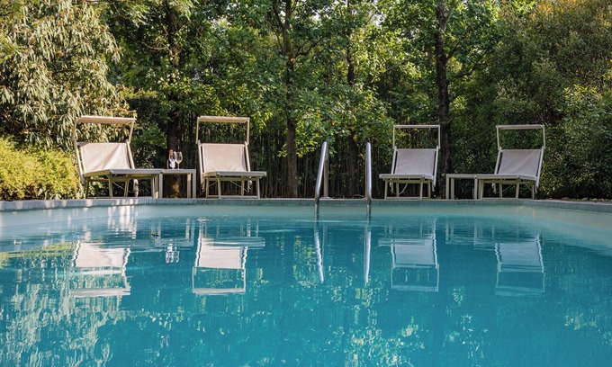 Capannori Villa | Discover Ancient Villa: Poolside Retreat Near Lucca Walls