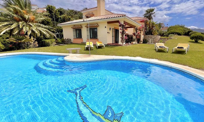 Atlanterra Ski Chalet | Andalusian Villa with Private Pool and Scenic Views