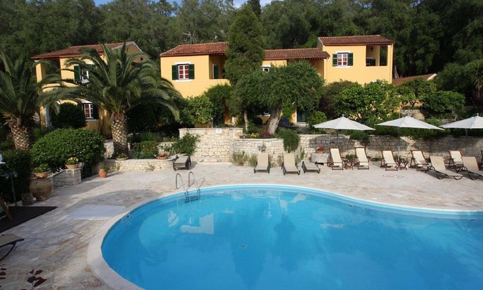 Lakka Apartment | Idyllic Andrikos Studio C with Pool Near Village Amenities