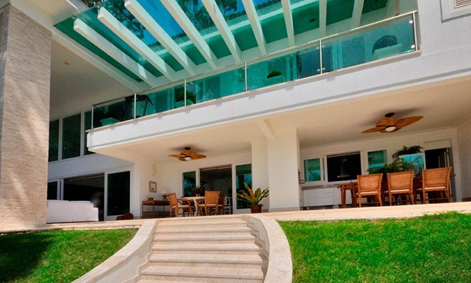 Mambucaba Villa | Elegant Beachfront Mansion with Spa & Family Amenities