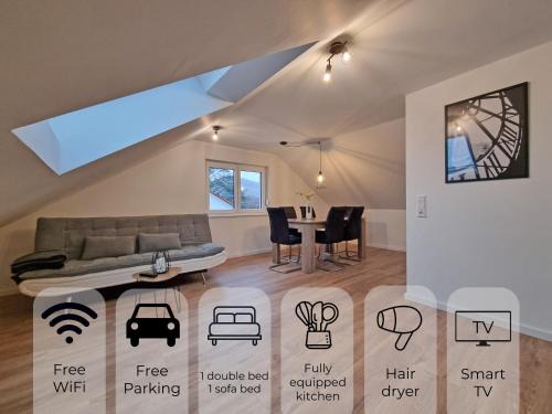 Buhl Apartment | Elegant Angel’s Sky Apartment in Bühl - Guest Rated 9.8