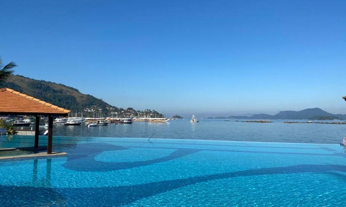 Praia do Jardim Apartment | Scenic Angra dos Reis Apartment with Ocean View & Pool
