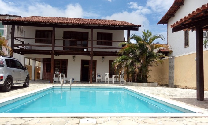 Garatucaia House | Inviting Angra House: 4-Bedroom Condo with Pool & Ocean View