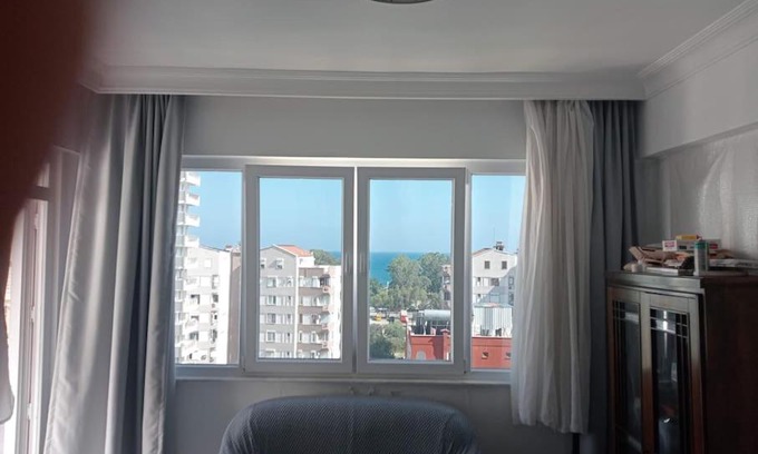 Lara Apartment | Beachfront Antalya Lara Home with Ocean View & Top Ratings