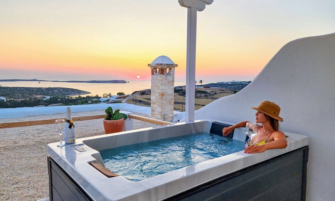 Nea Cryssi Akti Hotel | Discover Anthemion Paros Villas & Suites with Pool Access