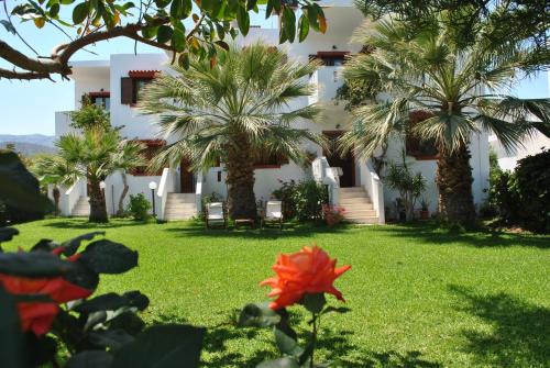 Milatos Beach Apartment | Inviting Antigoni Apartments: Family-Friendly Lavender Room