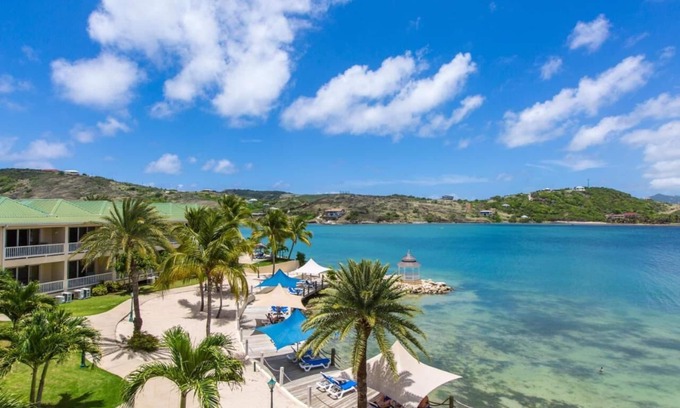 Mamora Bay Apartment | All-Inclusive Antigua Resort Condo with Oceanfront Pool