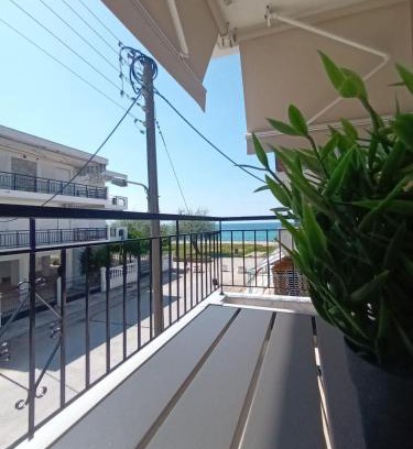 Paralia Dionysiou Apartment | Top-Rated Antonis Apartment with Oceanfront Views