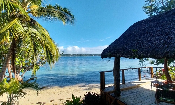 Aore Island House | Waterfront Holiday House with Private Beach Access & Pool
