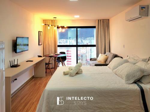 Regiao Urbana Homogenea X Apartment | Apê 75 Central, Jacuzzi, Academia, A/C, Vista Top