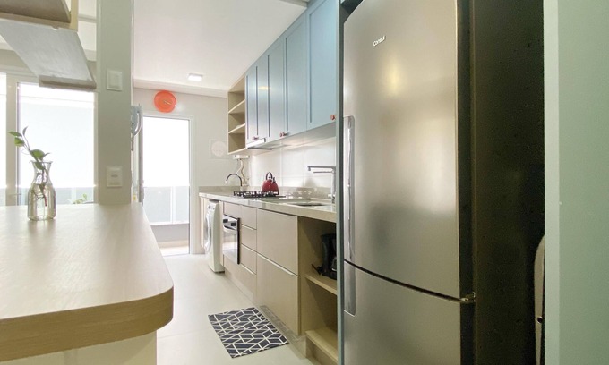 Campeche Central Apartment | Stylish Stay at Apê Cheio de Estilo - Campeche, Pet Friendly