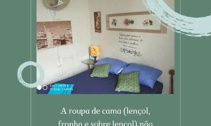 Aeroclube Apartment | Cozy Ap. do LeoSan: Family-Friendly with Kitchen Access