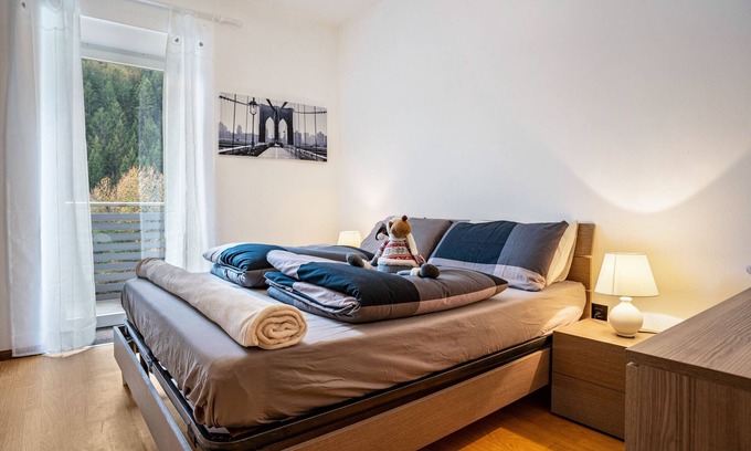 Castello-Molina di Fiemme Apartment | Mountain View Apartment 'Martina's Place' with Balcony & Wi-Fi