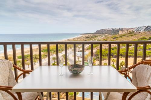 Els Arenals del Sol Apartment | Indulge in AP Over the Sea with Oceanfront Pool Bliss