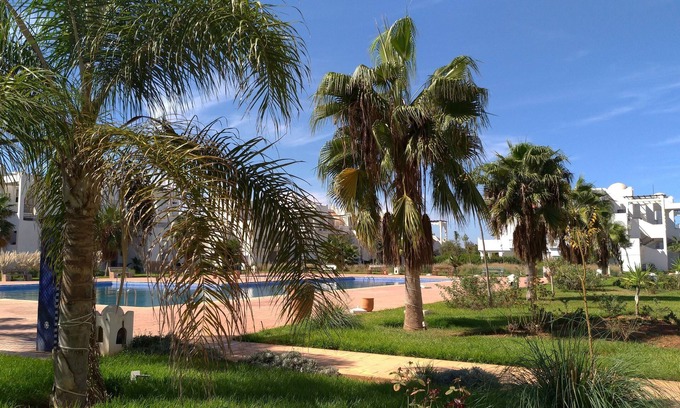 Marina Apartment | Relaxing Stay at Ap8.Chez Younès: Pool & Ocean Views