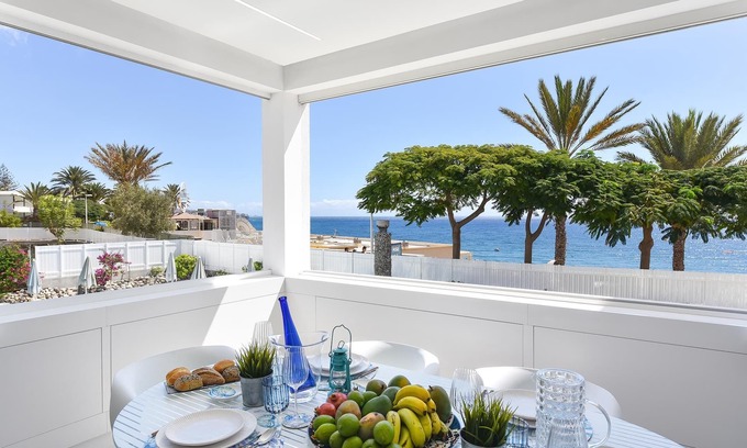 Playa del Ingles Apartment | Top-Rated Apartment Aida 206: Oceanfront Oasis for 4