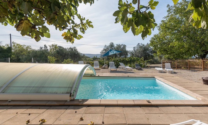 Saint-Sauveur-de-Cruzieres Apartment | Apartment 'Gîte 3 - Lavande' with Lake View, Shared Pool and Wi-Fi