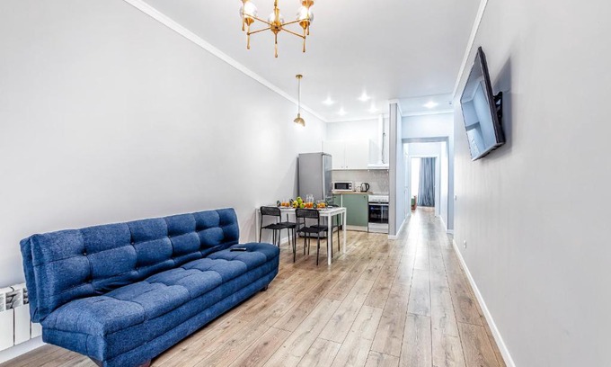 Yesil District Apartment | Discover Apart Astana: 4-Star Oasis Near ЭКСПО with Ocean Views