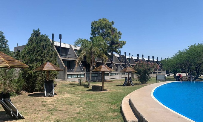 San Pedro Apartment | Discover Apart Club SAN Pedro: Poolside Relaxation Awaits