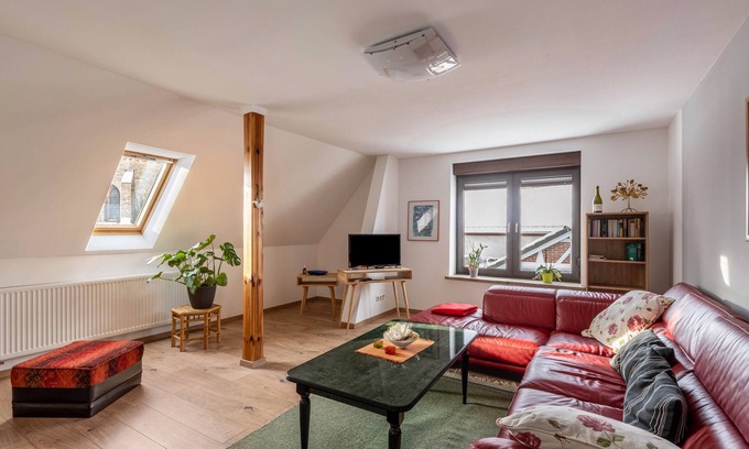 Seegebiet Mansfelder Land Apartment | Lake View Apartment 'Am Süßen See' with Balcony & Wi-Fi