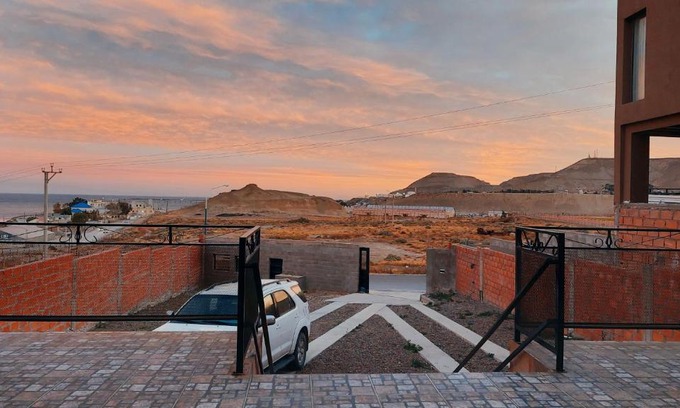 Comodoro Rivadavia Apartment | Relax at Apart km4: Private Beach & Ocean View Retreat
