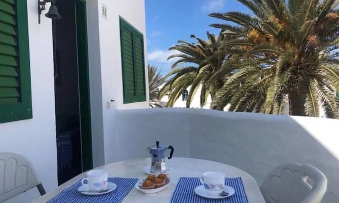 El Cotillo Apartment | Pet-Friendly Escape at Apart. Lido Playa with Spa Access