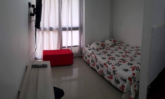 Medellin Apartment | Budget-Friendly Apartaloft: Metro Access & Spa Amenities