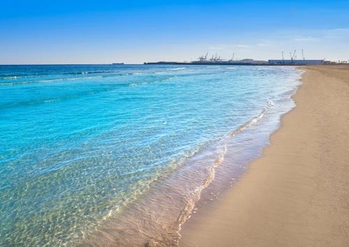 El Grao de Castellon Apartment | Experience Oceanfront Living at Apartalux Aqua Sol, 4-Star Stay