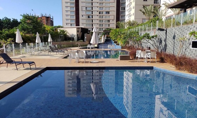 Bandeirantes Condo | Comfortable Evian Thermas Residence with Spa & Family Amenities