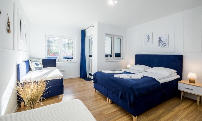 Poddabie Apartment | Family-Friendly Apartament 17B Blue Marine with Pool & Play Area