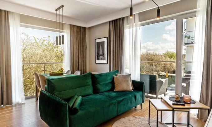 Gaski Apartment | Family-Friendly Retreat at Apartament Belona Gąski