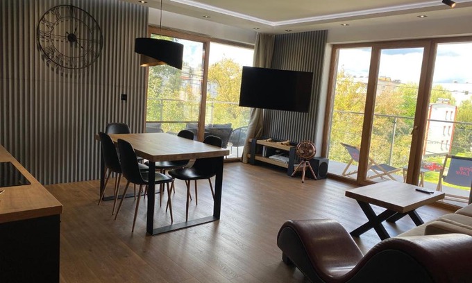 Czeladz Apartment | Pet-Friendly Grey Love Apartment Near Katowice - Rated 9.9