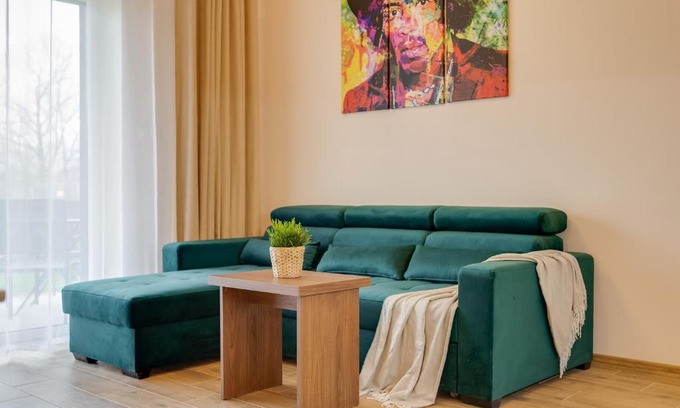 Zarzecze Apartment | Indulge in Apartament Laguna Beskidów by Lake Żywieckie