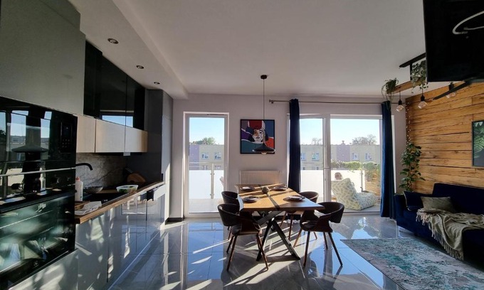 Olecko Apartment | Child-Friendly Retreat: Apartament Madlen Art, Rated 9.8