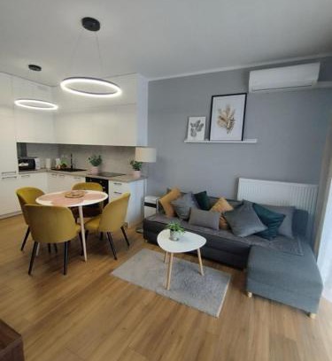 Minsk Mazowiecki Apartment | Pet-Friendly Nowy Apartament with 9.7/10 Guest Rating