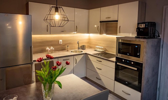 Sanok Apartment | Highly Rated Apartament Nad Stawami - Perfect for Families