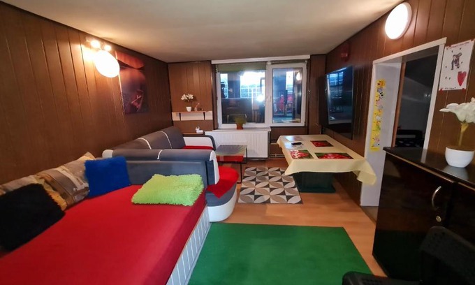 Katowice Apartment | Pet-Friendly Apartment in Katowice with Ocean View