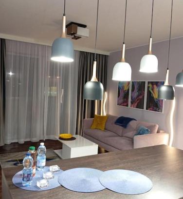 Osiedle Centrum Apartment | Apartament Rainbow z kominkiem
