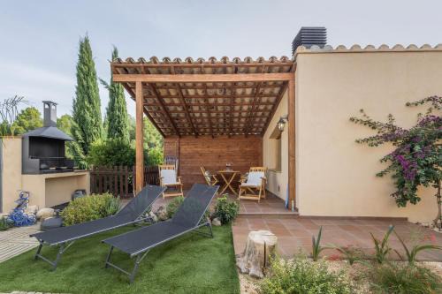 San Martin Sarroca Apartment | Apartament rural amb piscina alta