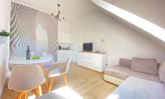 Stawiguda Apartment | Cozy Apartment in the Heart of Mazury with Hot Tub