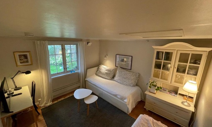 Fredrikstad Apartment | Quiet Central Apartment with Garden Access & Free Parking