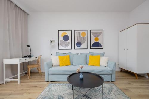 Zoliborz Apartment | Cozy One-Bedroom Apartment with Balcony Near Metro
