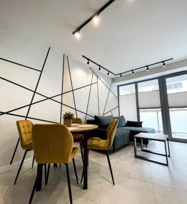 Charzykowy Apartment | Elegant Rooftop Apartment with Pet-Friendly Amenities