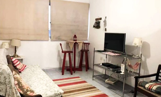Aparecida Apartment | Beachfront Apartment with Wi-Fi and Ocean View in Santos