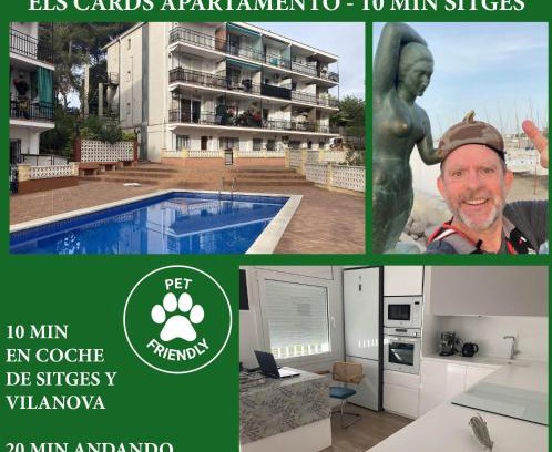 Sant Pere de Ribes Apartment | Ideal Apartment Just 10 Min from Sitges with Pool Access